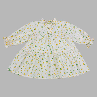 Платье Жёлтые цветы Чуди Кидс 510625Ц2-1 экрю 01